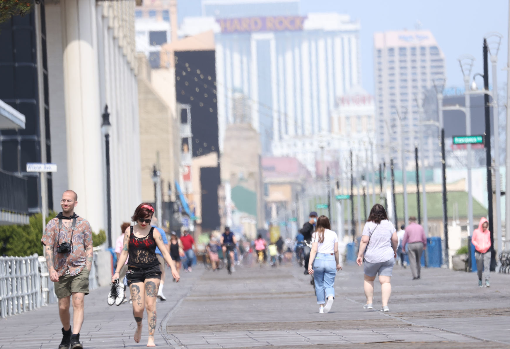 Atlantic City Boardwalk Beach